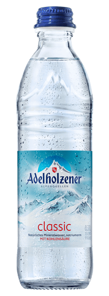 Adelholzener classic 0,3l Glas