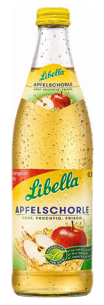 Libella Apfelschorle 0,5l Glas
