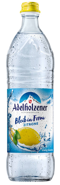 Adelholzener Bleib in Form Zitrone 0,75l Glas