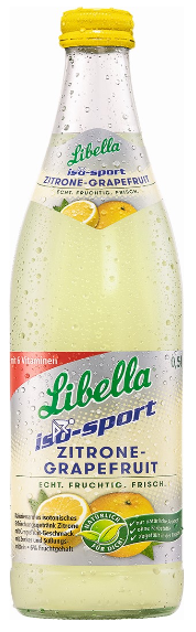 Libella Zitrone Grapefruit Iso Sport 0,5l Glas